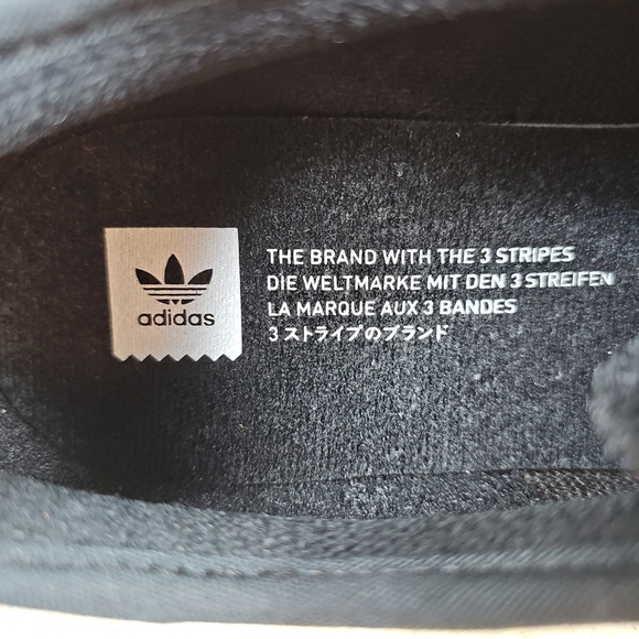 adidas Originals Seeley XT Low Profile Leather Shoes Black/White - Picture 11 of 11